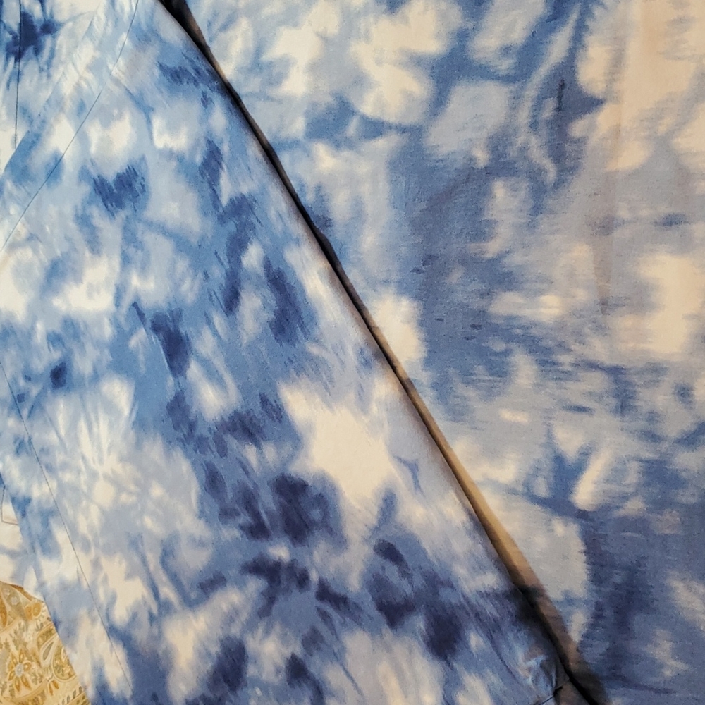 Rare Vintage PINK VICTORIA'S SECRET BLUE SHAMS A1